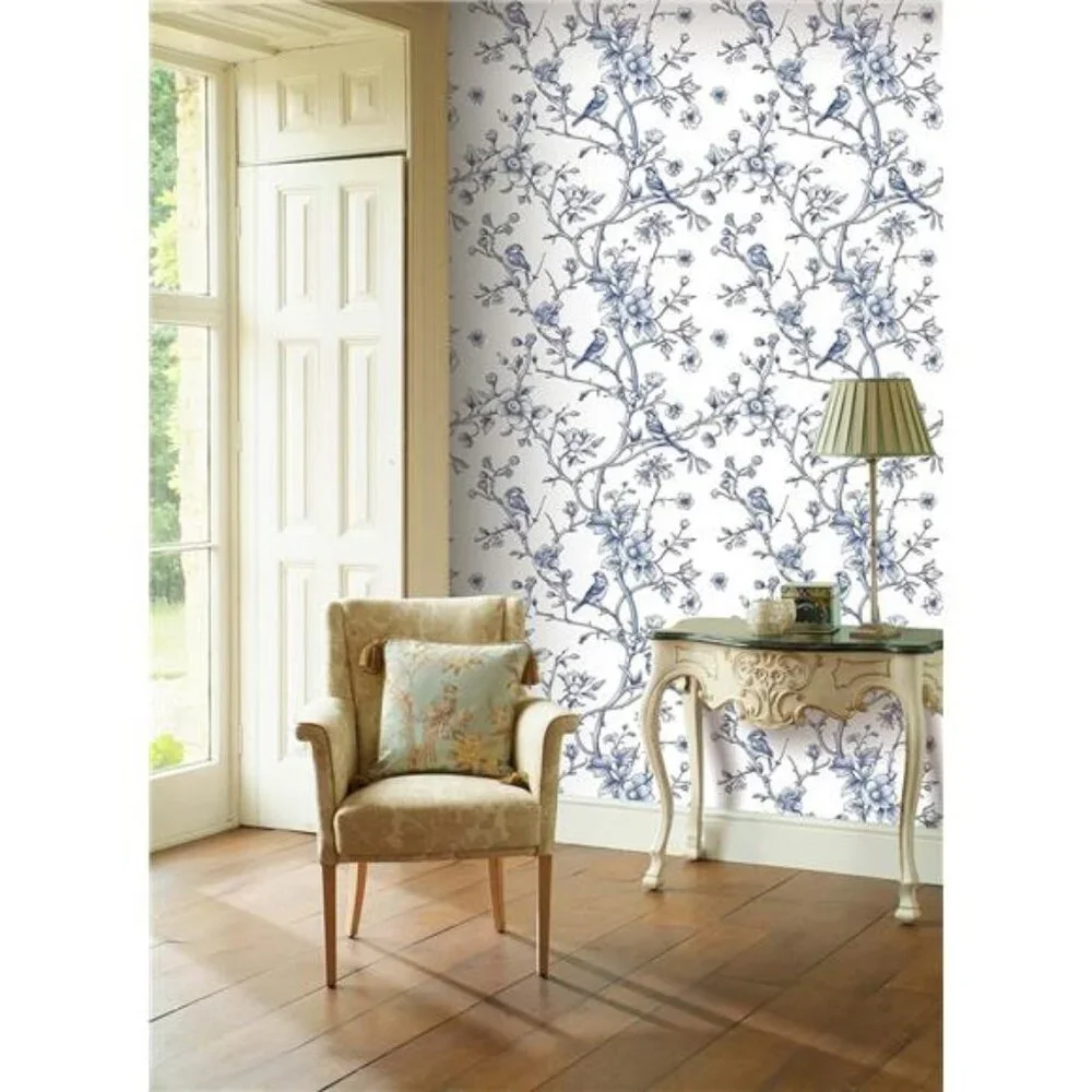 Bird Peel and Stick Wallpaper Self Adhesive Vinyl Wall Paper